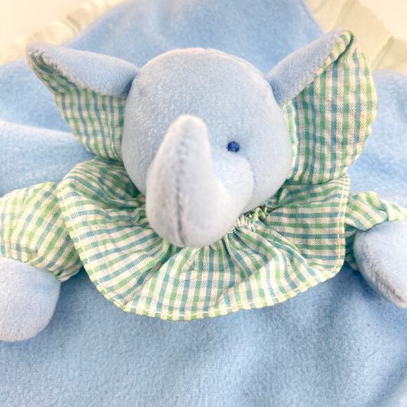 Baby Russ Elephant Comfy Cuddlers Lovey Security Blanket NEW - Picture 4 of 8